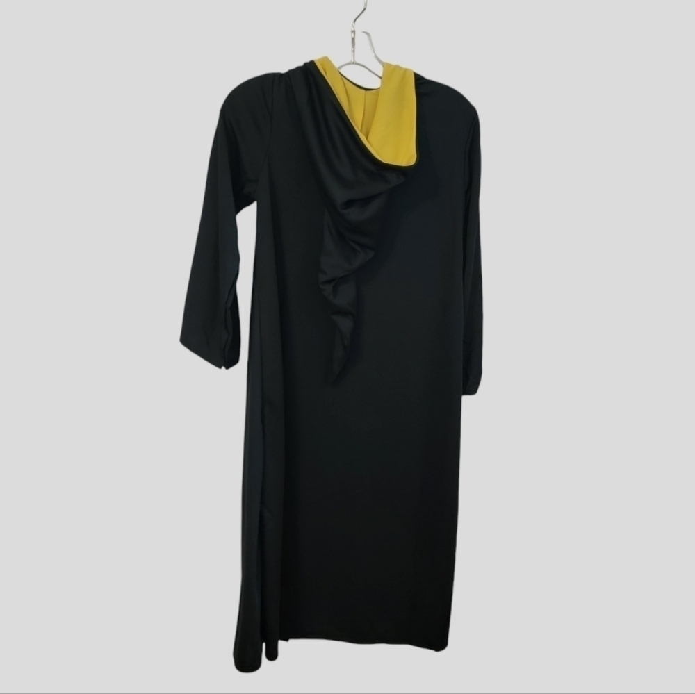𝅺Harry Potter Hufflepuff Hogwarts Medium 8/10 Robe  Wizard cosplay - Picture 2 of 8